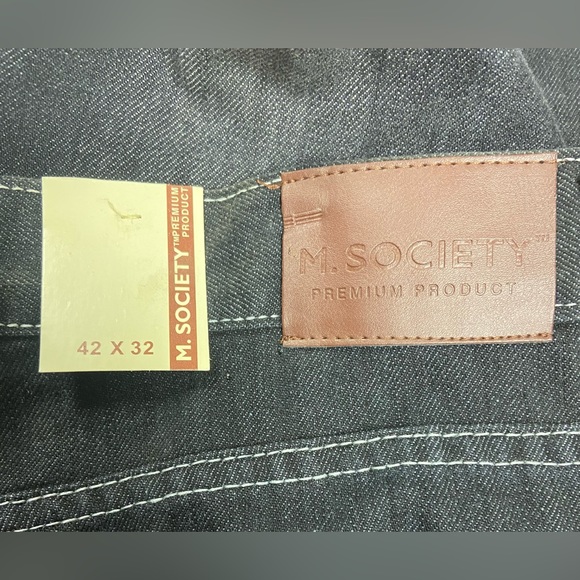 NEW M SOCIETY MEN FASHIONABLE PANTS SIZE 42 INSEAM 32 - Picture 8 of 9